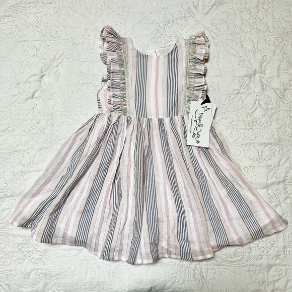 NWT Pippa & Julie Ruffle Dress Size 2T - Picture 2 of 6